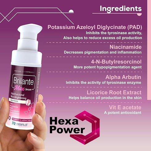 Regaliz Brilante Max Serum