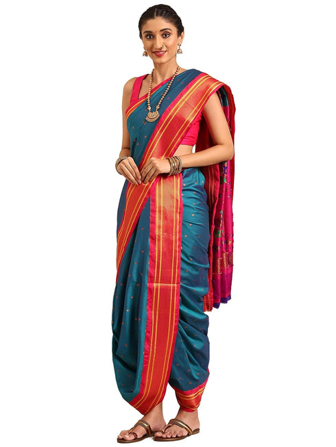 Vasthrlay Paithani Rama Saree
