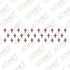 Comet Busters Maroon Abstract Design Bindis