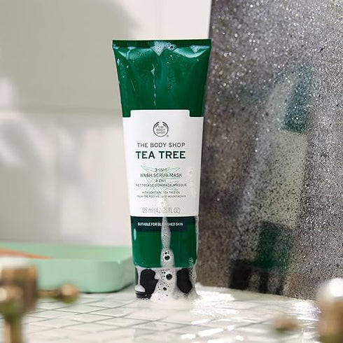 The Body Shop Tea Tree 3 IN 1 Wash Scrub Mask