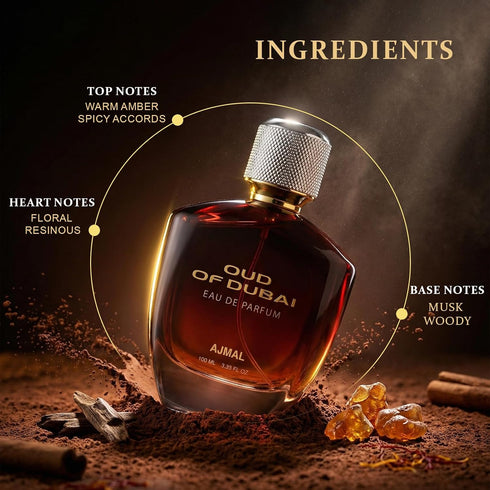 Ajmal | Oud Of Dubai - 100 Ml | Perfume For Man
