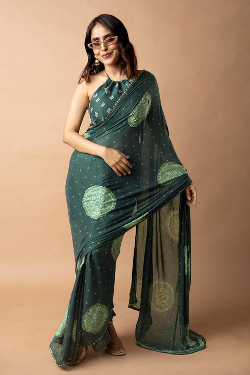 Vasthrlay Fashion Chiffon Georgette Light Ethnic Wear