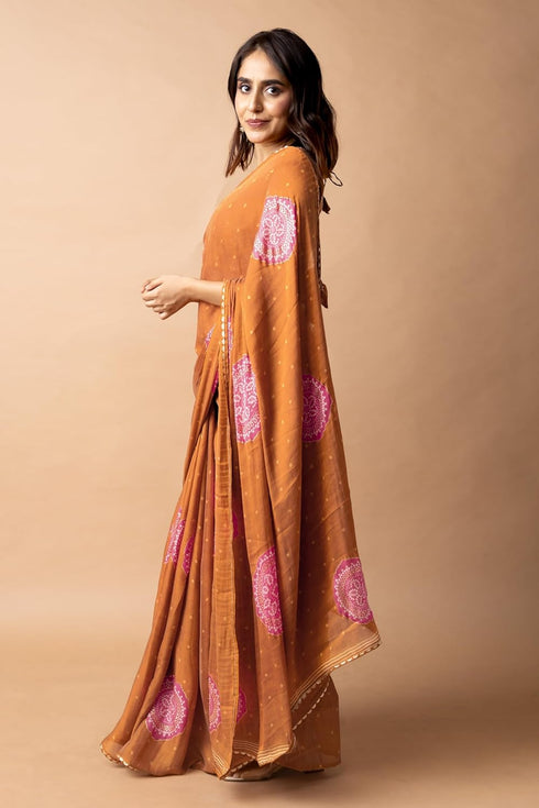 Vasthrlay Fashion Chiffon Georgette Light Ethnic Wear