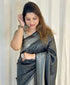 Vasthrlay Black Kanjivaram Saree
