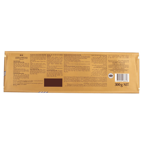 Lindt Gold Tab Chocolate Almond Milk