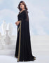 Vasthrlay Georgette Boarder Unstitched Red Saree