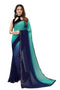 Vasthrlay Georgette Embroidered Mahendi Traditional