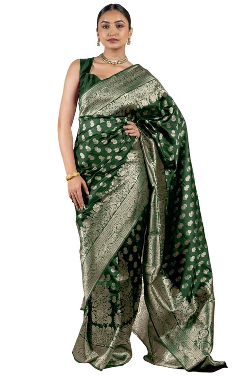 Vasthrlay Banarasi Woven Saree