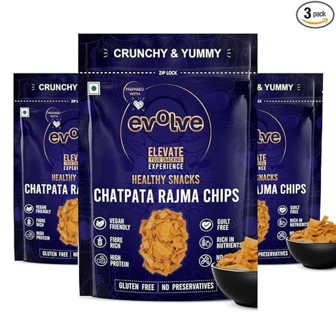Evolve Rajma Chips Healthy Snacks