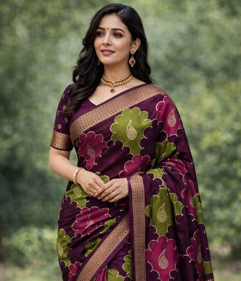 Vasthrlay Masmellow Paisley Lightweight Unstitche