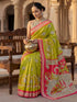 Vasthrlay Printed White Saree
