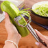 Go Store 2 In 1 Stainless Steel Julienne Vegetable Peeler Multi