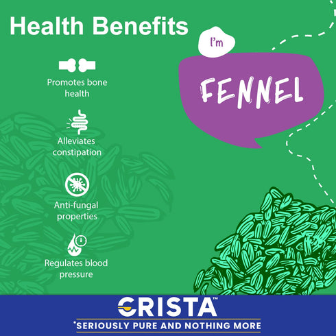 CRISTA Fennel Seeds