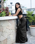 Vasthrlay Maroon Wedding Unstitched Saree