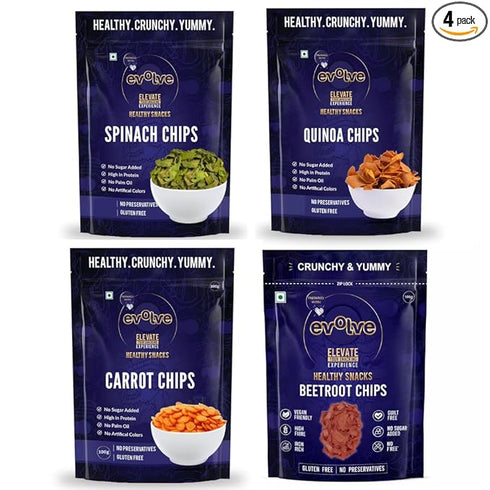Evolve Veggie Chips Trio