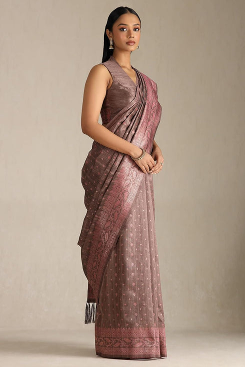 Vasthrlay Earth Tussar Design