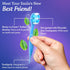 GuruNanda Ready-to-Go Disposable Mini Travel Toothbrushes