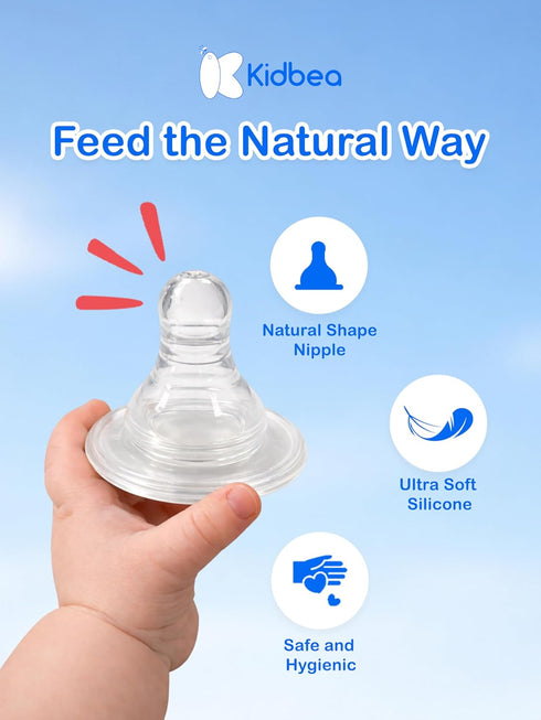 Kidbea Steel Baby Feeding Bottle
