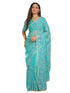 Vasthrlay Georgette Embroidery Lavender Saree