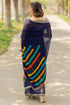 Vasthrlay Fashion Georgette Geometric Green Ethnic Wear
