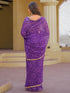 Vasthrlay Georgette Bandhani Orange Saree