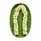 Artificial Jasmine Flower Hair Accessory White and Green Reusable Bridal Women Hair Decoration