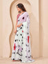 Vasthrlay Georgette Printed Unstitched Multicolor Saree