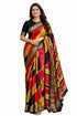 Vasthrlay Printed Mustard Traditional
