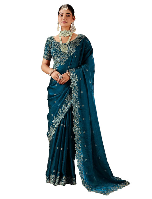 Vasthrlay Embroidered Traditional Embellished Applique Bollywood