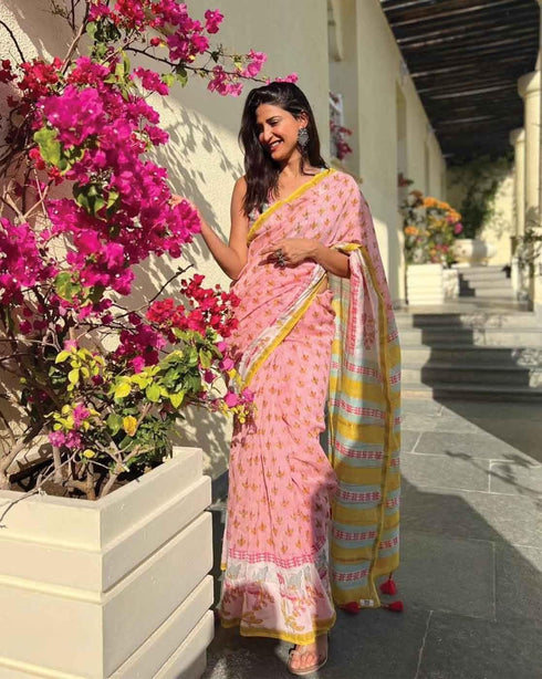 Vasthrlay Matching Unstitched Blouse Traditional