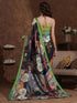 Vasthrlay Weaving Printed Unstitched Dusty Pink Saree