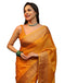 Vasthrlay Banarasi Kanjivaram Unstitched Teal Saree
