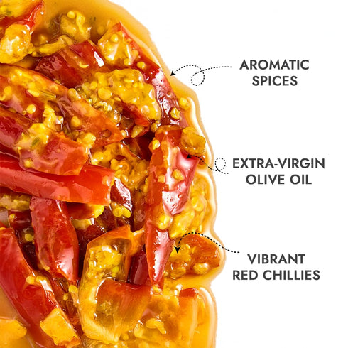 ADF Soul Red Chilli Pickle in Olive Oil