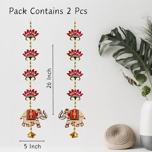 Divyakosh Door Hangings for Home Decoration red