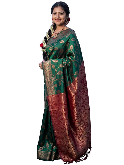 Vasthrlay Kanjivaram Woven Blouse Ethnic Wear