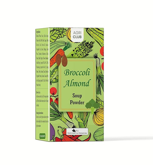 Agri Club Instant Broccoli Almond Soup Powder