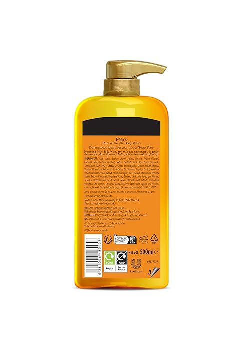 Pears Pure & Gentle Shower Gel Body Wash