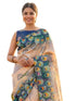 Vasthrlay Banglori Printed Dusty Saree