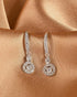 CLARA 925 Sterling Silver Drop Earrings Fina