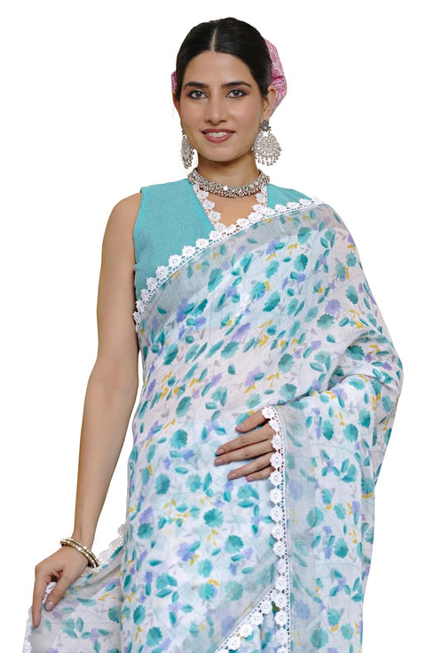 Vasthrlay Fashion Chevron Printed Ethnic Wear