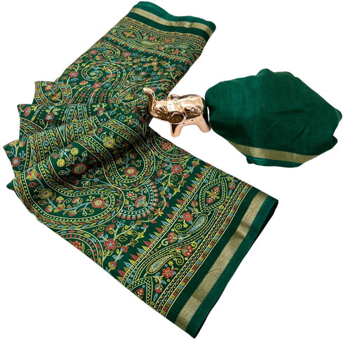 Vasthrlay Tussar Saree Floral