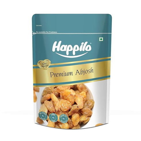 Happilo Premium Abjosh Natural Munakka Dry Fruits