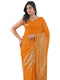 Samah Georgette Bandhani Pink Saree