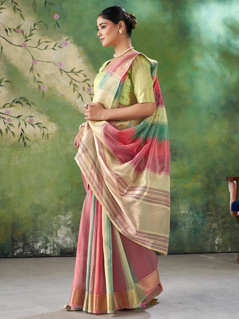 Vasthrlay Multicolored Unstitched Designer Sf Ethnic Wear
