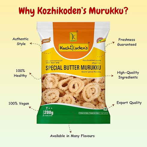 KOZHIKODEN'S Raagi Murukku 400g