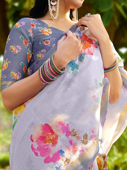 Vasthrlay Cotton Unstitched Sr Ethnic Wear