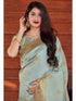 Vasthrlay Kanjivaram Unstitched Saree