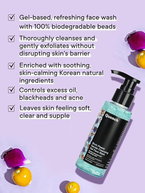 Quench Gentle Cleansing Gel Face Wash