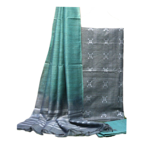 Vasthrlay Bhagalpuri Unstitched Saree