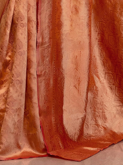 Vasthrlay Weaving Cream Saree